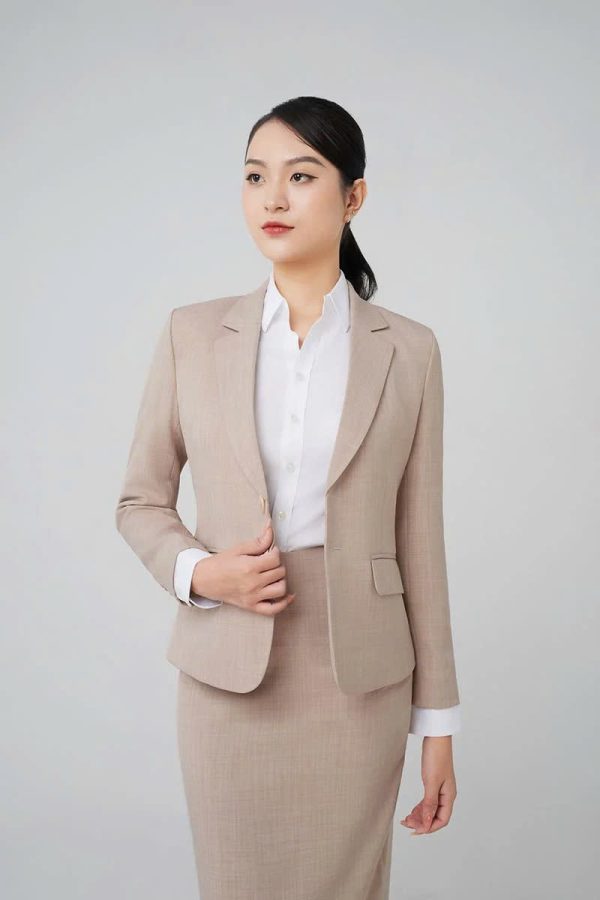 Mẫu đồng phục Vest nữ 07