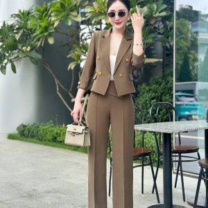 Mẫu đồng phục Vest nữ Hàn Quốc 06