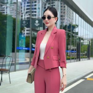 Mẫu đồng phục Vest nữ Hàn Quốc 04