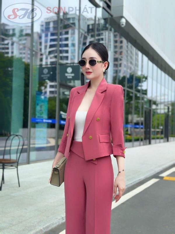 Mẫu đồng phục Vest nữ Hàn Quốc 04